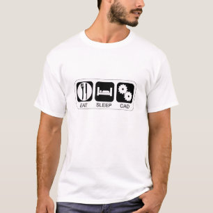 T-shirt Mangez le DAO de sommeil