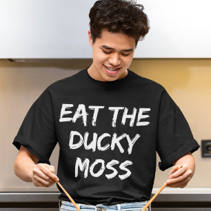T-shirt Mangez Le Ducky Moss Itadakimasu Drôle Nourriture 