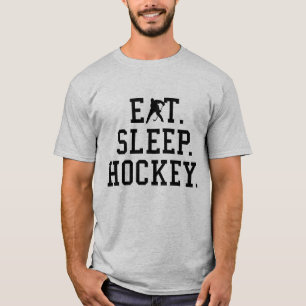 T-shirt Mangez le hockey sur glace - Amateurs de hockey