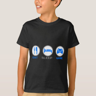T-shirt Mangez le jeu 2 de sommeil - des jeux vidéo de