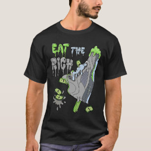 T-shirt Mangez Le Riche JD Shoe Crème Glace Green Bean 5 s