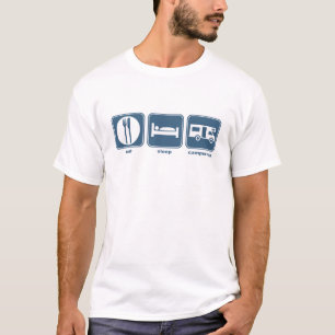 T-shirt mangez le sommeil campervan