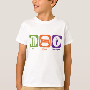 T-shirt Mangez le sommeil étudient
