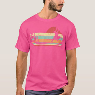T-shirt Mangez Le Sommeil Grimpe Rocher Climber Ou Escalad