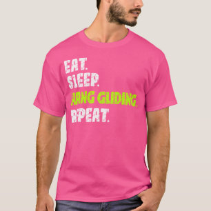 T-shirt Mangez Le Sommeil Hang Gliding Répétez Les Sports