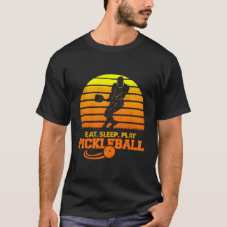 T-shirt Mangez Le Sommeil Jouez Au Pickleball ! Drôle cade