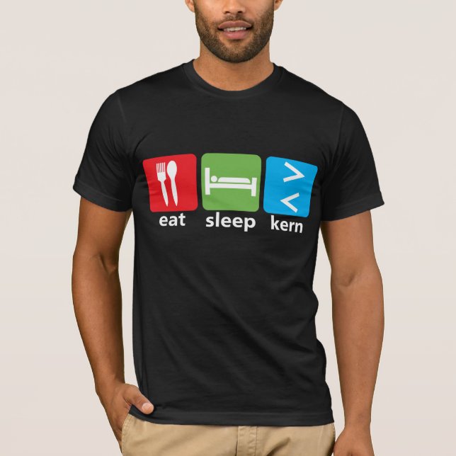 T-shirt Mangez le sommeil Kern (Devant)