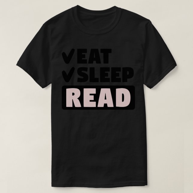 T-shirt Mangez le sommeil lire (Design devant)