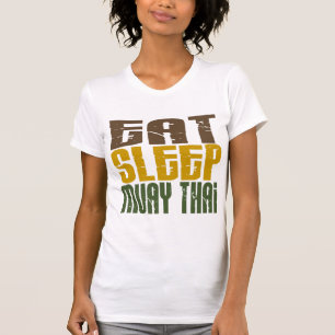 T-shirt Mangez le sommeil Muay 1 thaïlandais