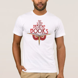 T-shirt Mangez le sommeil respirent la chemise dégrossie