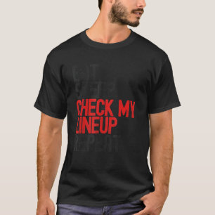 T-shirt Mangez le sommeil Vérifier ma gamme Répéter le foo