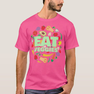 T-shirt Mangez Légume Végans Véganisme Végétarien Premium