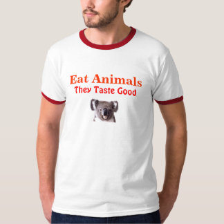 T-shirt Mangez les animaux, ils goûtent bons