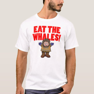 T-shirt Mangez les baleines
