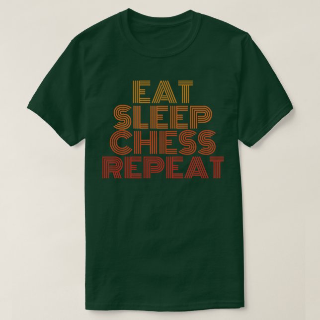 T-shirt Mangez les échecs du sommeil (Design devant)
