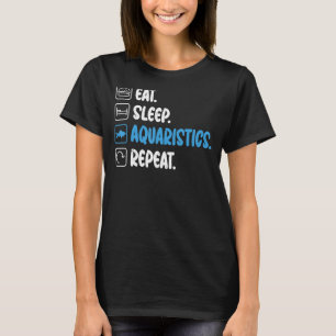 T-shirt Mangez les équines du sommeil Répéter le propriéta