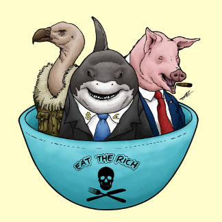 T-shirt Mangez Les Riches