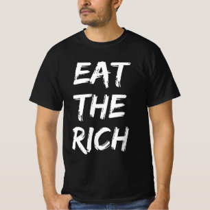 T-shirt Mangez les riches - Socialiste