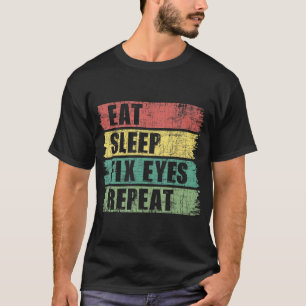 T-shirt Mangez les yeux de sommeil réparateur - Optométris