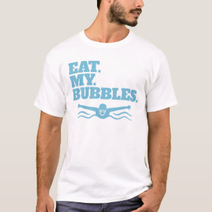 T-shirt Mangez Mes Bulles Swimmer Swimmer Team Mangez Mes