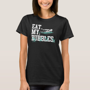 T-shirt Mangez Mes Bulles Swimmer Team Swimmer Pour Hommes