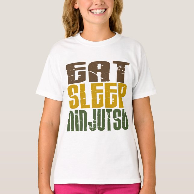 T-shirt Mangez Ninjutsu Sleep 1 (Devant)