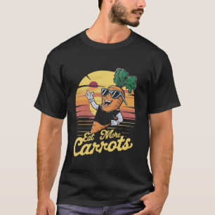 T-shirt Mangez Plus De Carottes Amoureux De Legumes Veggie