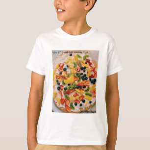 T-shirt Mangez Plus De Fruits Cookie Pizza