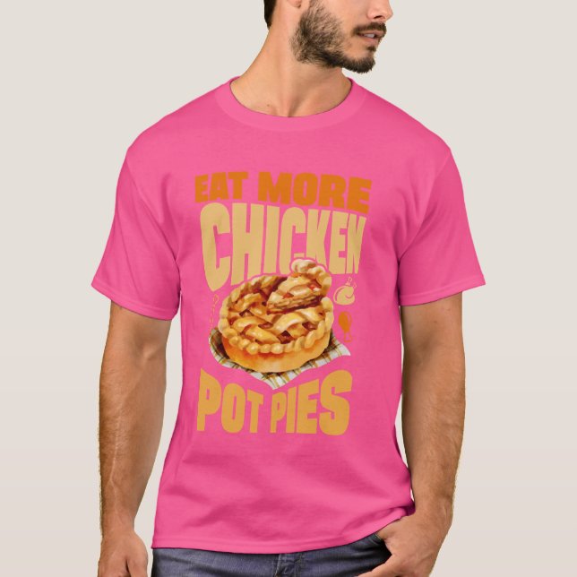 T-shirt Mangez Plus Pies De Picken Pot Cuisson Légumes Bou (Devant)