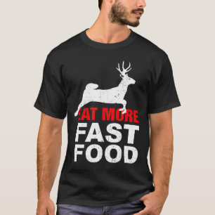 T-shirt Mangez Plus Rapide Alimentation-Amusant Vêtements