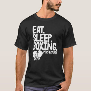 T-shirt Mangez Sleep Boxing Parfait Day Femmes Boxing Spor