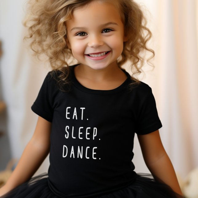 T-shirt Mangez Sleep Dance Ballerina Cute Girl (Créateur téléchargé)