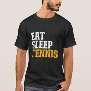 T-shirt Mangez Sleep Tennis Athletic Sports Player