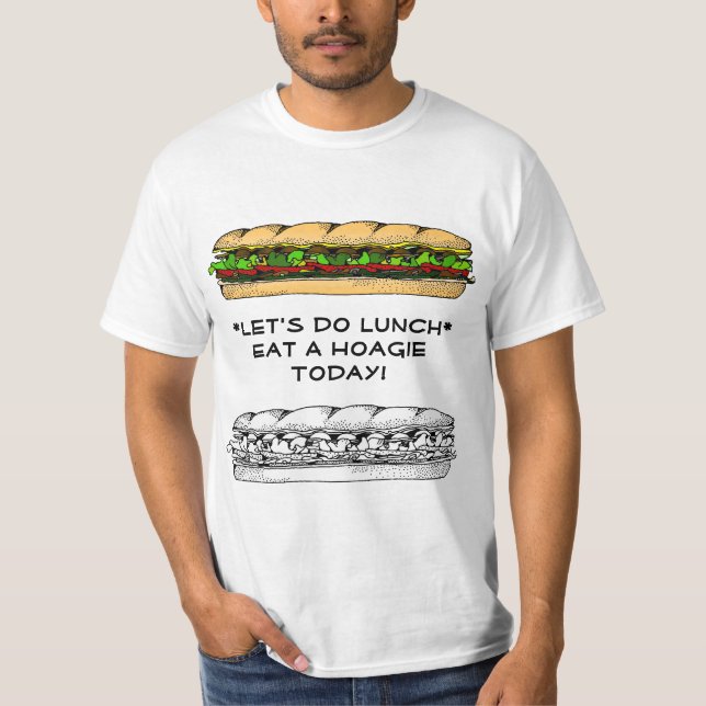 T-shirt Mangez un jour de Hoagie (Devant)