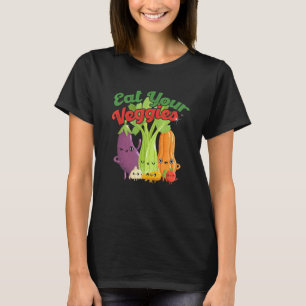 T-shirt Mangez Vos Légumes Manger Végétalien Végétarien An