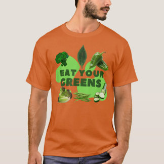 T-SHIRT MANGEZ VOS VERTS