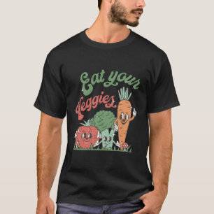 T-shirt Mangez votre Légume Farmer Market Vegan Vegetarian