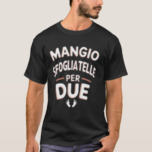 T-shirt Mangio Sfogliatelle Par Due Donna Diverchougravi