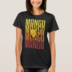 T-shirt Mango Dabbing Fruit Drôle Femmes Mangues Amour