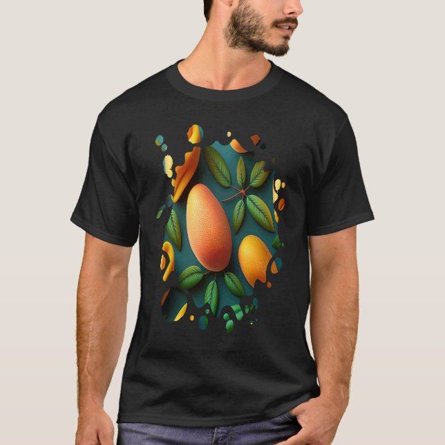 T-shirt Mango Fruit  Gardening Veggies Cute Men Women (Devant)
