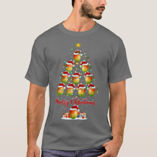 T-shirt Mango Fruit Lover Xmas Correspondant Père Noël Man