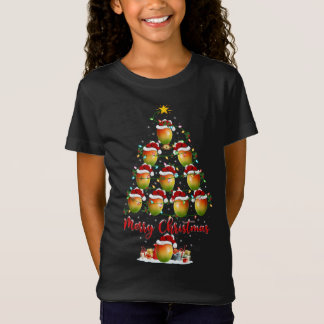 T-Shirt Mango Fruit Lover Xmas Correspondant Père Noël Man