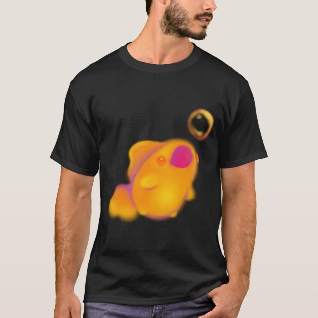 T-shirt Mango le Poisson Rouge (Devant)