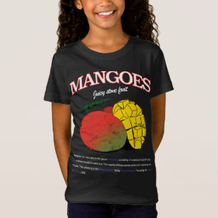 T-Shirt Mangues Tropical Fruit Summer Vibes Hawaii