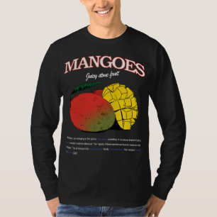 T-shirt Mangues Tropical Fruit Summer Vibes Hawaii