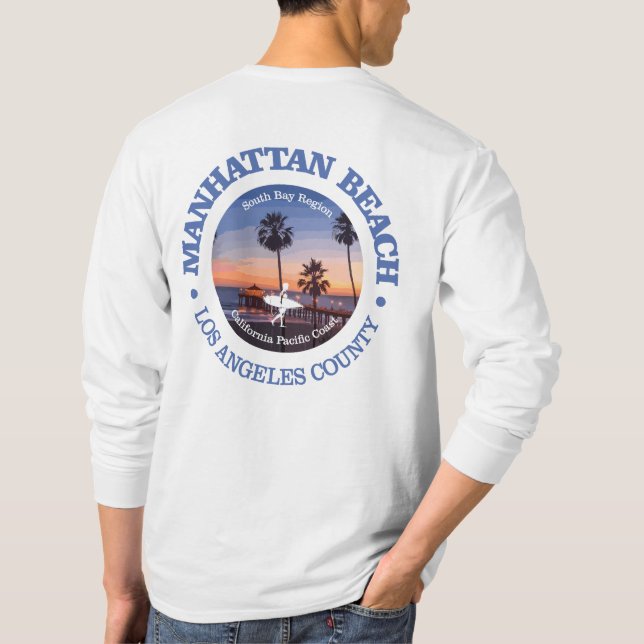 T-shirt Manhattan Beach (C) (Dos)
