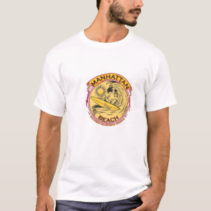 T-SHIRT MANHATTAN BEACH LA CALIFORNIE