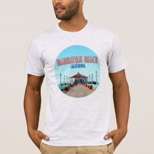 T-shirt Manhattan Beach Pier Los Angeles Californie