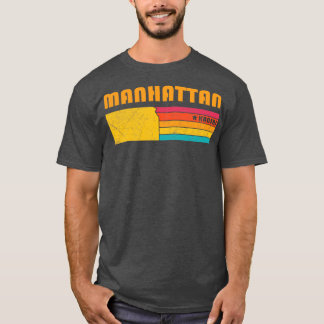 T-shirt Manhattan Kansas Souvenir Vintage