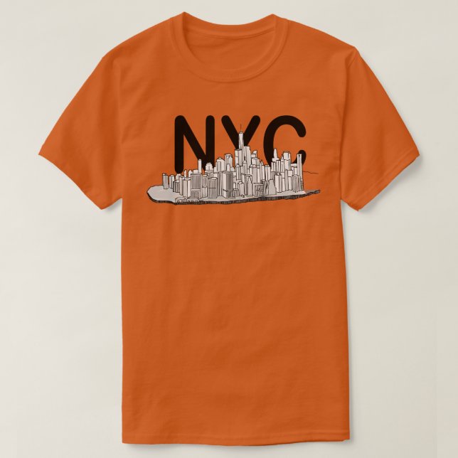 T-shirt Manhattan New York (Design devant)